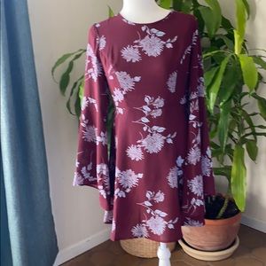 NWT Floral Empire Waist Dress